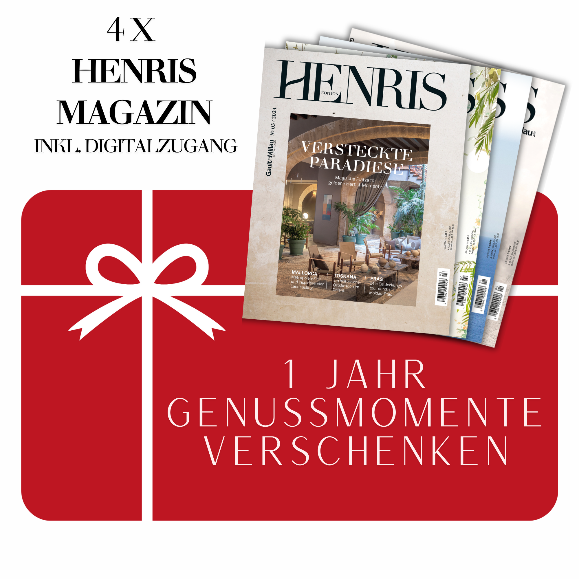 HENRIS Magazin Geschenkgutschein